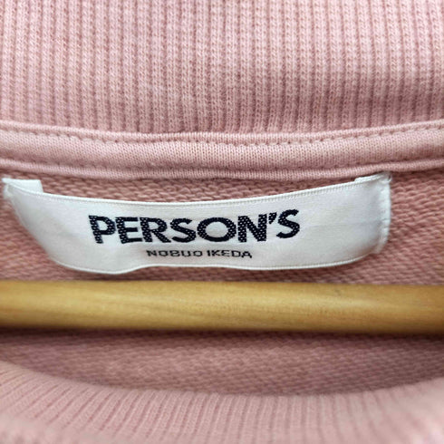 パーソンズ PERSONS カラーポケット パーカー レディース import:L