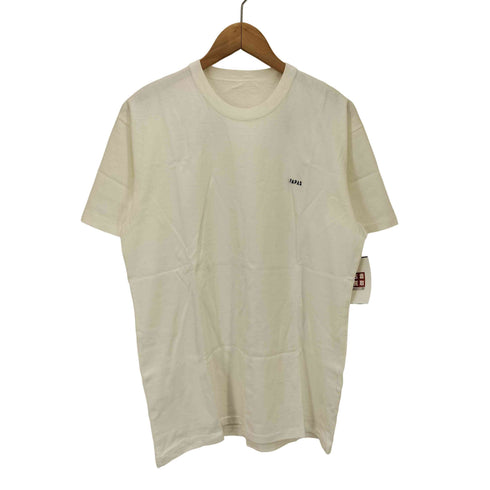 パパス papas 刺繍 クルーネック 半袖Tシャツ メンズ JPN:M