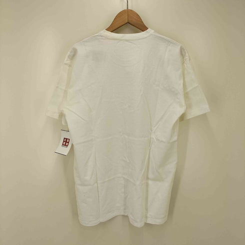 パパス papas 刺繍 クルーネック 半袖Tシャツ メンズ JPN:M