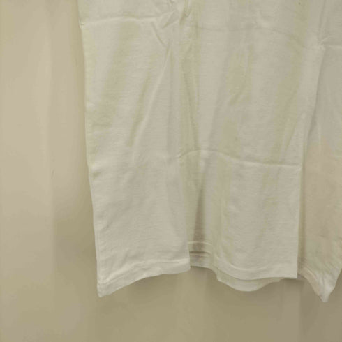 パパス papas 刺繍 クルーネック 半袖Tシャツ メンズ JPN:M