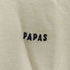 パパス papas 刺繍 クルーネック 半袖Tシャツ メンズ JPN:M