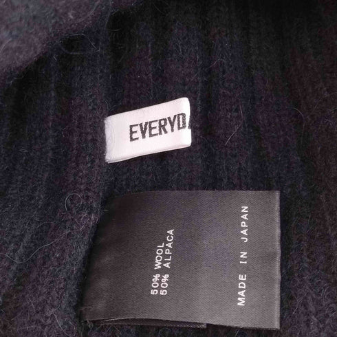 エブリデイアイライク EVERYDAY I LIKE ウールアルパカニットキャップ レディース