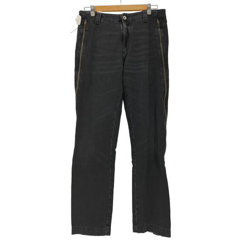 ザラ ZARA FLARE-FIT-JEANS フレア フィット ジーンズ ジップ デニム パンツ メンズ EUR:40