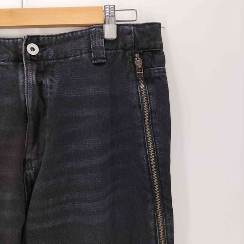 ザラ ZARA FLARE-FIT-JEANS フレア フィット ジーンズ ジップ デニム パンツ メンズ EUR:40