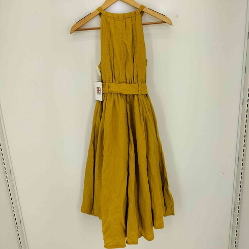 バナナリパブリック BANANA REPUBLIC リネン ミディドレス レディース S
