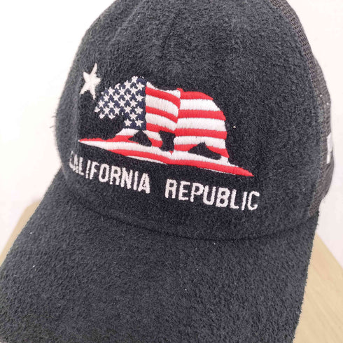 ニューエラ NEW ERA CALIFORNIA REPUBLIC パイル地 刺繍キャップ メンズ FREE