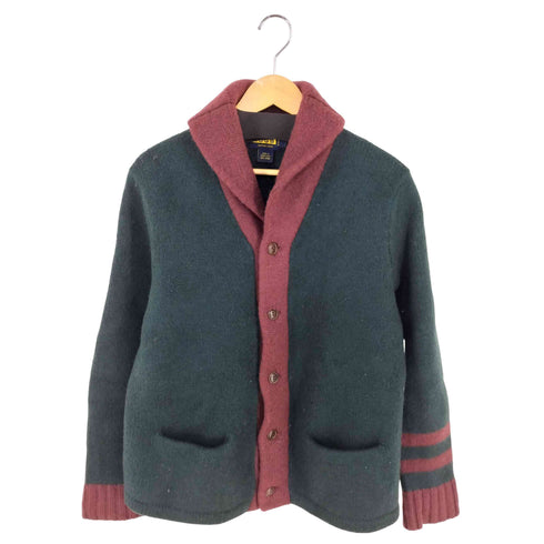 ラグビーラルフローレン Rugby Ralph Lauren ウール ショールカラー ニット カーディガン メンズ import:L