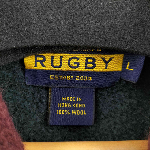ラグビーラルフローレン Rugby Ralph Lauren ウール ショールカラー ニット カーディガン メンズ import:L