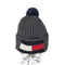 トミーヒルフィガー TOMMY HILFIGER ボンボン付き ロゴデザインニットキャップ メンズ FREE