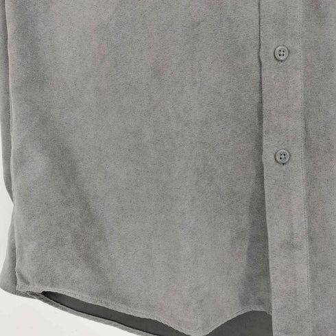 ヴァンヒューゼン VAN HEUSEN SOFT SUEDE スエード地 ダブルポケットシャツ メンズ import:S
