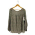 ザラ ZARA FOR Mum ペイズリーシフォンブラウス レディース import:M