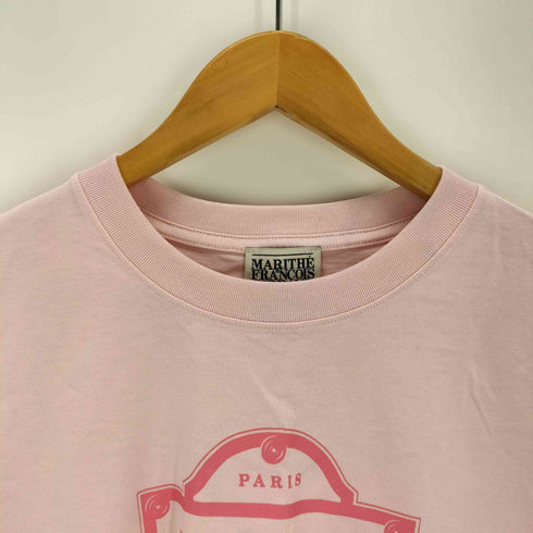 マリテフランソワジルボー MARITHE FRANCOIS GIRBAUD ロゴプリントTEE レディース JPN:M