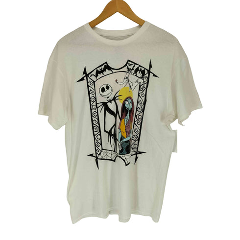 キャラクタープリントクルーネックTシャツ メンズ L