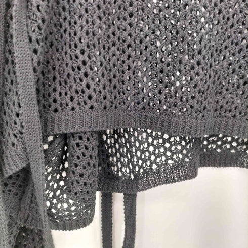 オズモーシス OSMOSIS メッシュニットプルオーバー レディース ONE SIZE