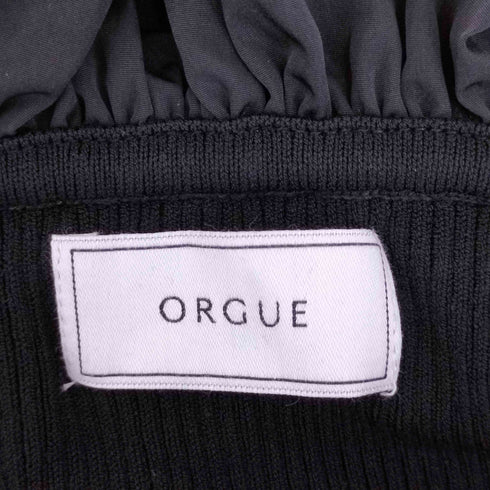 ORGUE 25SS Choker frill knit レディース FREE