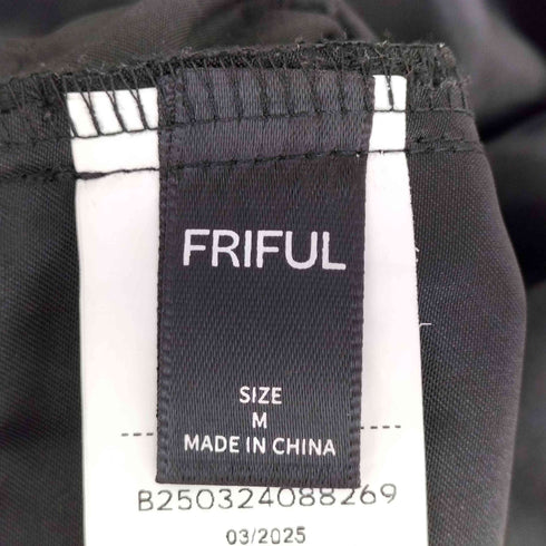 FRIFUL フリルティアードノースリーブワンピース レディース M
