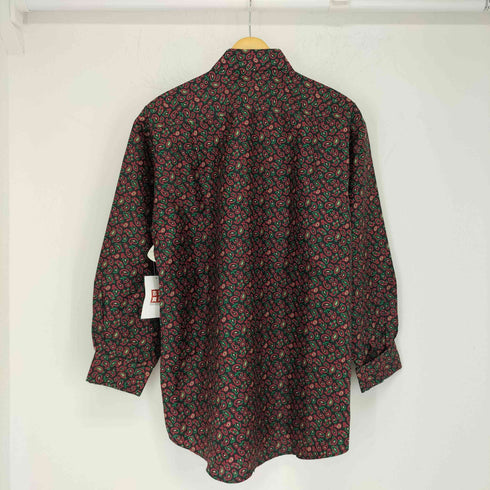 Shinawatra Thai ペイズリー柄 シルクシャツ メンズ M