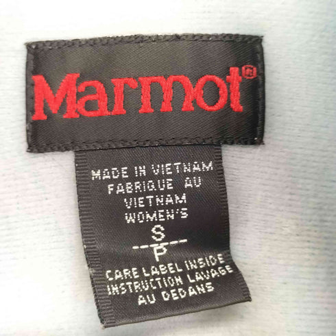 マーモット MARMOT 刺繍ロゴ ジップアップジャケット レディース S