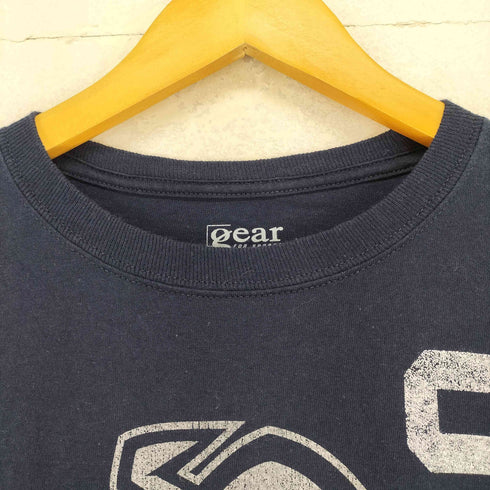 ギア GEAR UTAH STATE フロントプリントクルーネックTシャツ メンズ L