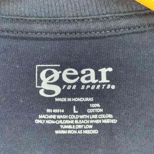 ギア GEAR UTAH STATE フロントプリントクルーネックTシャツ メンズ L