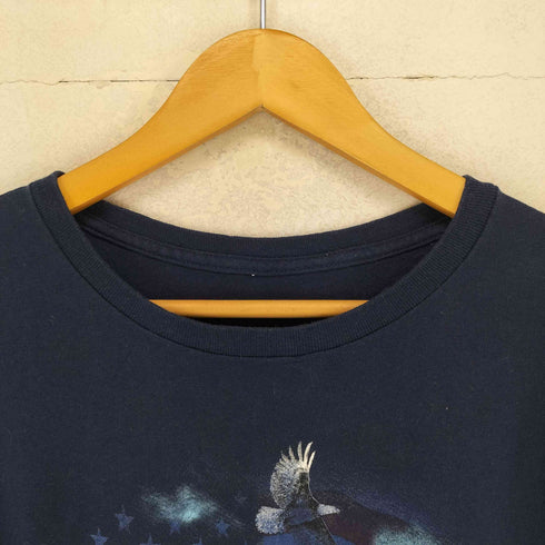 MOUNT RUSHMORE フロントプリントクルーネックTシャツ メンズ