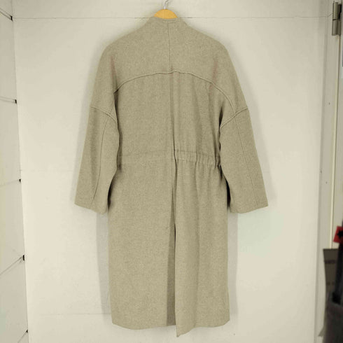 ザラ ZARA ベルトウールブレンドコート レディース import:L