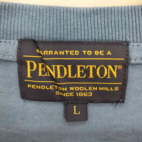 ペンドルトン PENDLETON 24AW Back Print LS Tee バック プリント ロングスリーブ Tシャツ メンズ import:L