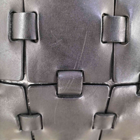 イザック Y’saccs 編み込み レザー トートバッグ レディース