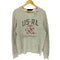 ポロラルフローレン POLO RALPH LAUREN US-RL MARAUDERS イカリ イーグル プリント 裏起毛 両面Vガゼット コットンポリ クルーネック スウェット メンズ 170/92A
