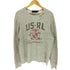 ポロラルフローレン POLO RALPH LAUREN US-RL MARAUDERS イカリ イーグル プリント 裏起毛 両面Vガゼット コットンポリ クルーネック スウェット メンズ 170/92A