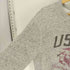 ポロラルフローレン POLO RALPH LAUREN US-RL MARAUDERS イカリ イーグル プリント 裏起毛 両面Vガゼット コットンポリ クルーネック スウェット メンズ 170/92A