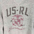 ポロラルフローレン POLO RALPH LAUREN US-RL MARAUDERS イカリ イーグル プリント 裏起毛 両面Vガゼット コットンポリ クルーネック スウェット メンズ 170/92A