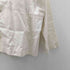 シリンギルド SHIRIN GUILD 00S 英国製 平面 ステッチ パターン クロスカラー リネン コットン シャツ ジャケット メンズ import:M