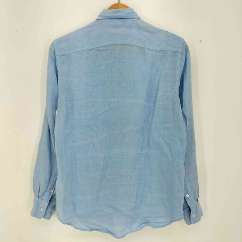 ポロラルフローレン POLO RALPH LAUREN RELAXED FIT ポニー刺繍 リネンシャツ メンズ import:XS