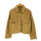 ザラ ZARA ZW COLLECTION LIMITED EDITION 100%スエードレザージャケット ヤギ革 レディース import:M