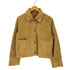 ザラ ZARA ZW COLLECTION LIMITED EDITION 100%スエードレザージャケット ヤギ革 レディース import:M