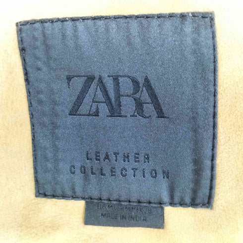ザラ ZARA ZW COLLECTION LIMITED EDITION 100%スエードレザージャケット ヤギ革 レディース import:M
