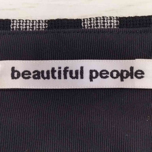 ビューティフルピープル beautiful people ギンガムチェック キュロット ショートパンツ レディース JPN:36
