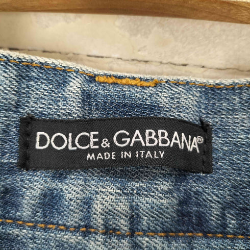 ドルチェアンドガッバーナ DOLCE&GABBANA ステッチデザインデニムパンツ メンズ 50