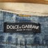 ドルチェアンドガッバーナ DOLCE&GABBANA ステッチデザインデニムパンツ メンズ 50