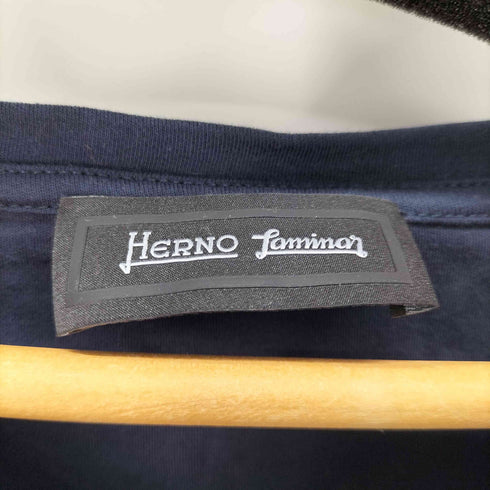 ヘルノ Herno Laminar ドルマンスリーブ 素材切替 ノースリーブカットソー レディース FR:42