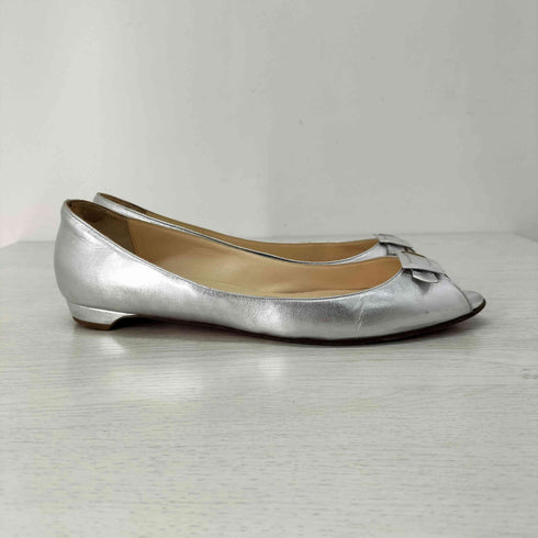 クリスチャンルブタン CHRISTIAN LOUBOUTIN ベルトデザイン オープントゥ パンプス レディース 40 1/2