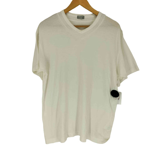 コムデギャルソンオム COMME des GARCONS HOMME AD1999 99AW 田中啓一 インサイドアウトデザインVネックTシャツ メンズ
