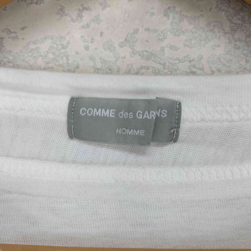 コムデギャルソンオム COMME des GARCONS HOMME AD1999 99AW 田中啓一 インサイドアウトデザインVネックTシャツ メンズ