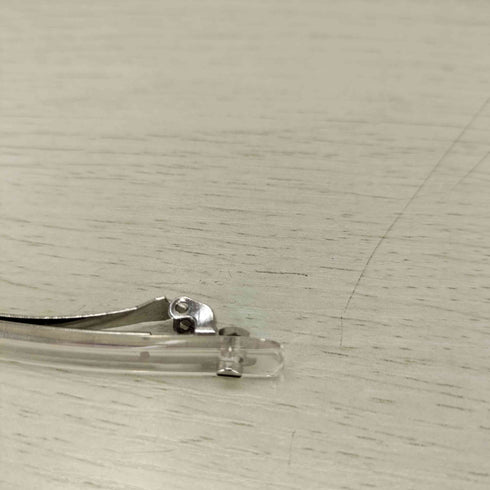 ビオトープ Biotop PORTRAY clear barrette & clear barrette skinny レディース