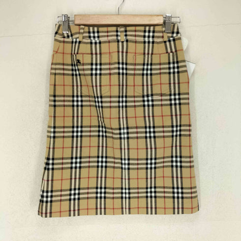 バーバリーブルーレーベル BURBERRY BLUE LABEL ノヴァチェックタイトスカート レディース 36
