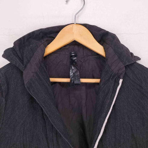 ダブルジェイケイ wjk 00s シワ加工フックボタンデニムシャツ メンズ s