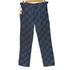 コムデギャルソンオムプリュス COMME des GARCONS HOMME PLUS AD1996 97SS CHECK期 バイアスチェックプリントサイドシンチパンツ メンズ S