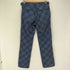 コムデギャルソンオムプリュス COMME des GARCONS HOMME PLUS AD1996 97SS CHECK期 バイアスチェックプリントサイドシンチパンツ メンズ S
