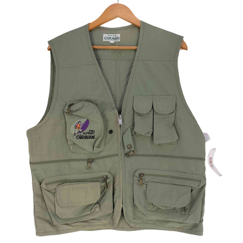 CARAVAN フィッシングベスト メンズ import:XL